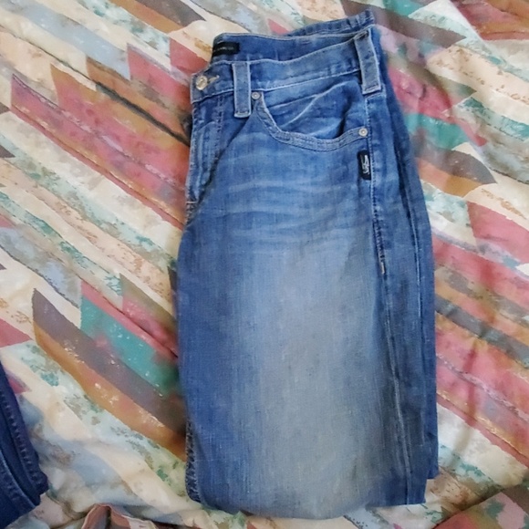 Mens silver Jean's - Picture 1 of 2